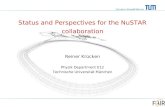 Status and Perspectives for the NuSTAR collaboration Reiner Krücken Physik Department E12 Technische Universität München.
