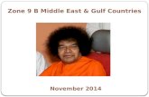 Zone 9 B Middle East & Gulf Countries November 2014.