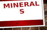 MINERALS. What is a mineral? Naturally occurring Inorganic Solid Crystal shape Definite chemical composition.