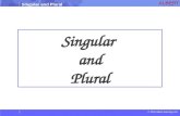 Singular and Plural © 2015 albert-learning.com Singular and Plural.