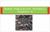 Human Population Dynamics Chapter 8. AP College Board Objectives (10 – 15%) 1. Human Population dynamics – historical population sizes; distribution;