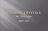 By: Kyle Logan MEEN 3344.  Crystals have special desired optical and electrical properties  Growing single crystals to produce gem quality stones
