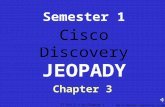 IT Ess I v.4x Chapter 1 Cisco Discovery Semester 1 Chapter 3 JEOPADY Q&A by SMBender, Template by K. Martin.