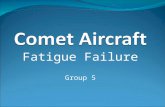 Fatigue Failure Group 5. Background Turbojet engine invented in 1930 German’s first to fly jet powered aircraft in 1939 Aircraft improved during the Second.