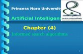 Princess Nora University Artificial Intelligence Chapter (4) Informed search algorithms 1.