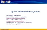 Www.eu-eela.eu gLite Information System UNIANDES OOD Team Daniel Alberto Burbano Sefair, dburbano@uniandes.edu.codburbano@uniandes.edu.co Michael Angel.