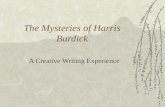 The Mysteries of Harris Burdick A Creative Writing Experience.