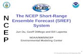 1 DTC Ensemble Workshop 23-24 September 2009 The NCEP Short-Range Ensemble Forecast (SREF) System Jun Du, Geoff DiMego and Bill Lapenta NOAA/NWS/NCEP Environmental.