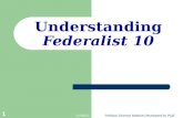 12/8/2015Political Science Module Developed by PQE 1 Understanding Federalist 10.