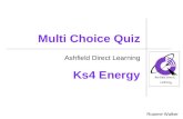 Multi Choice Quiz Ashfield Direct Learning Roanne Walker Ks4 Energy.