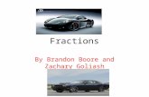 Fractions By Brandon Boore and Zachary Goliash. Table of Content Section 1 Introduction Section 2 Comparing Fractions Section 3 Practice Multiplying Section.