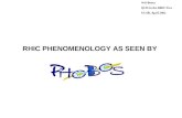 RHIC PHENOMENOLOGY AS SEEN BY Wit Busza QCD in the RHIC Era UCSB, April 2002.