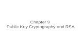 Chapter 9 Public Key Cryptography and RSA. Private-Key Cryptography traditional private/secret/single key cryptography uses one key shared by both sender.