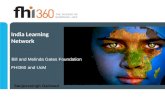 India Learning Network FHI360 and UoM Bill and Melinda Gates Foundation Sanjeevsingh Gaikwad.