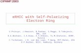 ERHIC with Self-Polarizing Electron Ring V.Ptitsyn, J.Kewisch, B.Parker, S.Peggs, D.Trbojevic, BNL, USA D.E.Berkaev, I.A.Koop, A.V.Otboev, Yu.M.Shatunov,