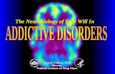 The Neurobiology of Free Will In Nora D. Volkow, M.D. Director National Institute on Drug Abuse Nora D. Volkow, M.D. Director National Institute on Drug.