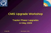 14 May 2009Hans Postema - CERN CMS Upgrade Workshop Tracker Phase I upgrades 14 May 2009 1.