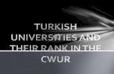 In Turkey.,there are 180 universities and academies in total:  104 of them are State Universities (five of which are technical universities, two are.