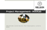 Project Management– MilliKab Aïda Amrabt, Carole Decorps, Mark Kepeneghian, Lorianne Rollet.