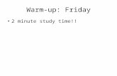 Warm-up: Friday 2 minute study time!!. Types of Regions.