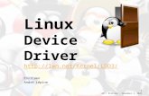 December 12, 2015 LDD / EnsiCaen - 1 Linux Device Driver  EnsiCaen André Lépine.