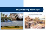 11 M arienberg M inerals Oct 11 2015  Silver- Indium- Copper - Zinc Exploration Project in Saxony, Germany.