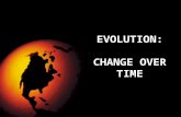 EVOLUTION: CHANGE OVER TIME. In Biology…evolution refers to: Changes in SPECIES over time A species is a group of similar organisms that can breed and.
