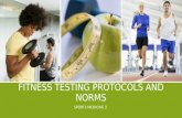 FITNESS TESTING PROTOCOLS AND NORMS SPORTS MEDICINE 2.