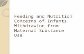Feeding and Nutrition Concerns of Infants Withdrawing from Maternal Substance Use Jeffery.