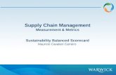Supply Chain Management Measurement & Metrics Sustainability Balanced Scorecard Mauricio Cavalieri Carreiro.