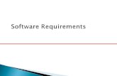 To introduce the concepts of user and system requirements  To describe functional and non-functional requirements  To explain how software requirements.
