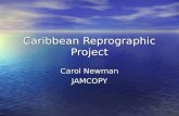 Caribbean Reprographic Project Carol Newman JAMCOPY.