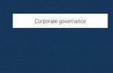 Corporate governance. Discuss developments in Anglo-American corporate governance since the ‘90s Review international standards for corporate responsibility.