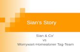 Sian’s Story Sian & Co’ vs Worrywart-Homealoner Tag-Team.