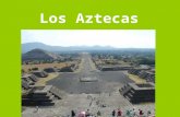 Los Aztecas. The Aztec were a band of hunter-gatherers living on a small island in northwestern Mexico, when their god, Huitzilopochtli (wee tsee loh.