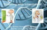 Tinkering with Inheritance By: Emily Donnelly, Michael Benko and Emily Werfel.