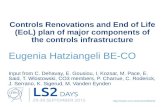 Http://indico.cern.ch/event/436424/ Controls Renovations and End of Life (EoL) plan of major components of the controls infrastructure Eugenia Hatziangeli.
