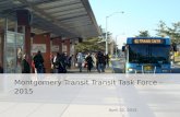 Montgomery Transit Transit Task Force -2015 April 22, 2015.