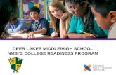 DEER LAKES MIDDLE/HIGH SCHOOL NMSI’S COLLEGE READINESS PROGRAM.