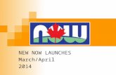 NEW NOW LAUNCHES March/April 2014. NEW NOW Launches March/April 2014 March/April  L - Theanine W/Inositol – 200mg/100mg - 60Vcap  Niacin – 500mg - 100.