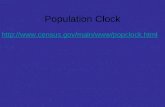 Population Clock .