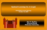 © 2009 Ilya O. Ryzhov 1 © 2008 Warren B. Powell 1. Optimal Learning On A Graph INFORMS Annual Meeting October 11, 2009 Ilya O. Ryzhov Warren Powell Princeton.