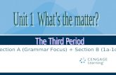 Section A (Grammar Focus) + Section B (1a-1d). Unit 1: What’s the matter? Period 3.
