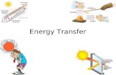 Energy Transfer. What’s the difference between temperature & heat?? Temperature is the measure of the average kinetic energy of the particles in a substance.