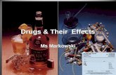 Drugs & Their Effects Ms Markowski. Drug Effects & Delivery Methods 1.Therapeutic: Intended effects = GOOD 2.Non-therapeutic: Unintended effects = Side.
