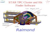 STAR TPC Cluster and Hit Finder Software Raimond Snellings.