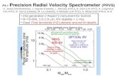 P4-1 Precision Radial Velocity Spectrometer (PRVS) 2nd generation (“Aspen”) instrument for Gemini R=70,000, 1.0-1.8  m, RV stability < 1 m/s Goal: Find.