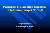 Principles of Radiation Oncology in (advanced stage) NSCLC Stephan Bodis Kantonsspital Aarau.