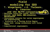 SDO-meeting Napa, 25.-28.03. 2008 Wiegelmann et al: Nonlinear force-free fields 1 Nonlinear force-free field modeling for SDO T. Wiegelmann, J.K. Thalmann,