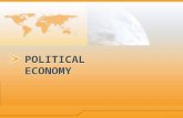 POLITICAL ECONOMY.  Measurement  Gross national income  Purchasing power parity  Human development index  Political economy  Political system: freedom.